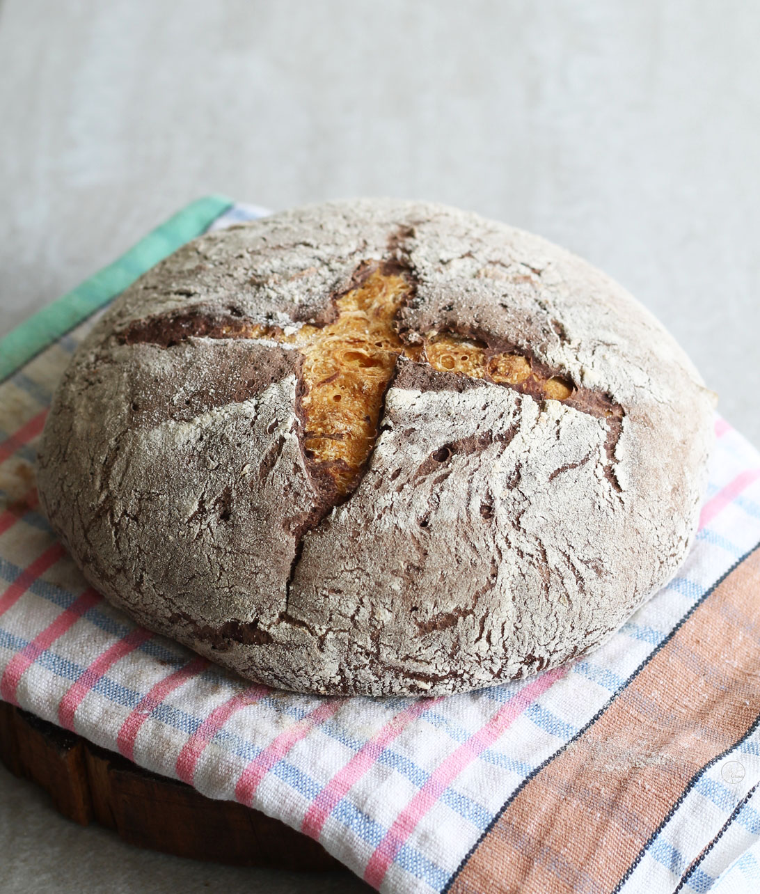 Pain sans gluten avec potiron et cacao - La Cassata Celiaca