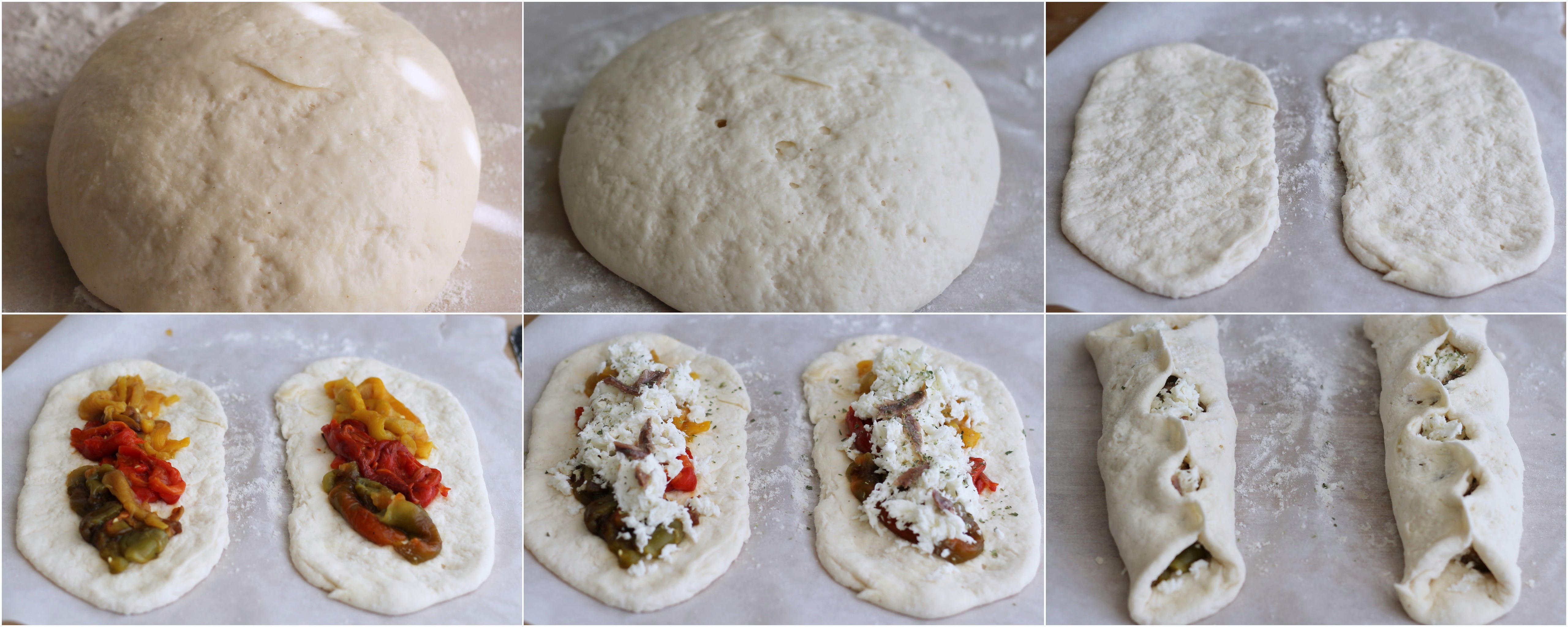 Baguettes de pizza sans gluten aux poivrons - La Cassata Celiaca