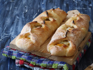 Pizza sans gluten aux poivrons - La Cassata Celiaca