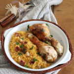 Cous cous senza glutine ai ceci con pollo al tabasco - La Cassata Celiaca