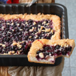 Focaccia dolce senza glutine ai mirtilli - La Cassata Celiaca