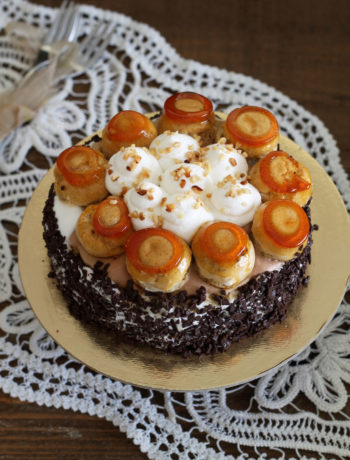 Saint-Honoré ciocco-caffè senza glutine - La Cassata Celiaca