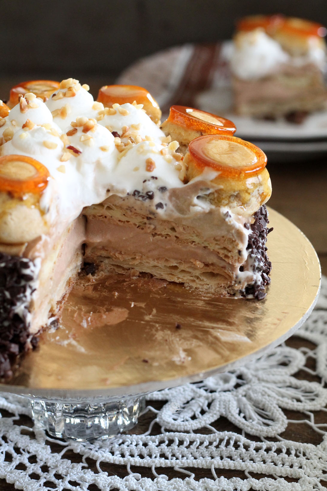 Gâteau Saint-Honoré choco-café sans gluten - La Cassata Gâteau Saint-Honoré choco-café sans gluten - La Cassata