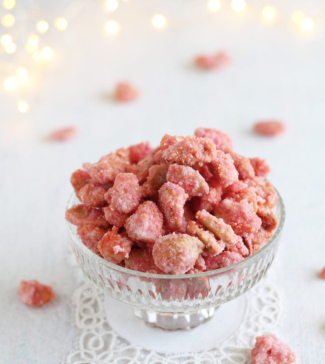 Praline rosa, mandorle sabbiate - La Cassata Celiaca