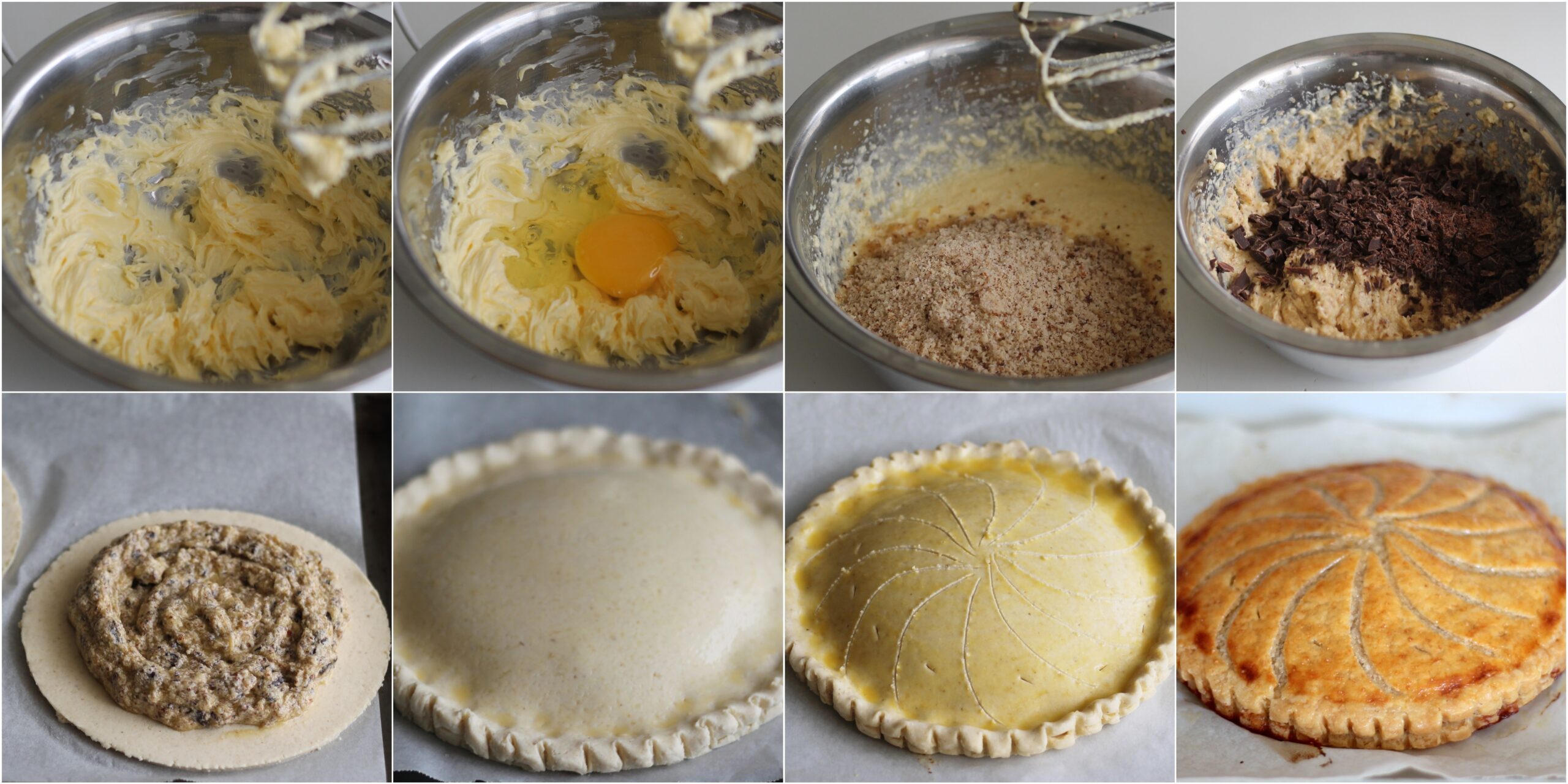 Galette de rois senza glutine al cioccolato - La Cassata Celiaca