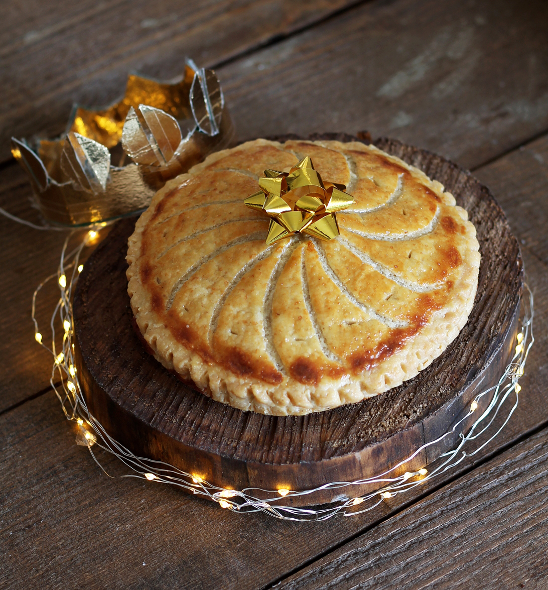 Galette de rois senza glutine al cioccolato - La Cassata Celiaca