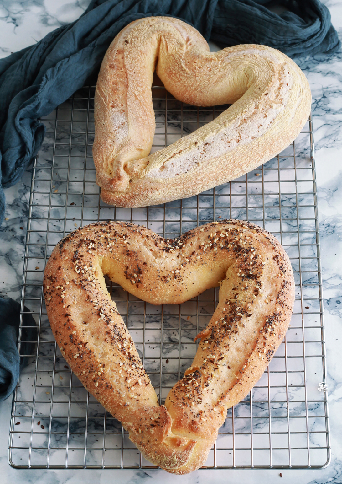 Pane senza glutine a forma di cuore con tutorial - La Cassata Celiaca