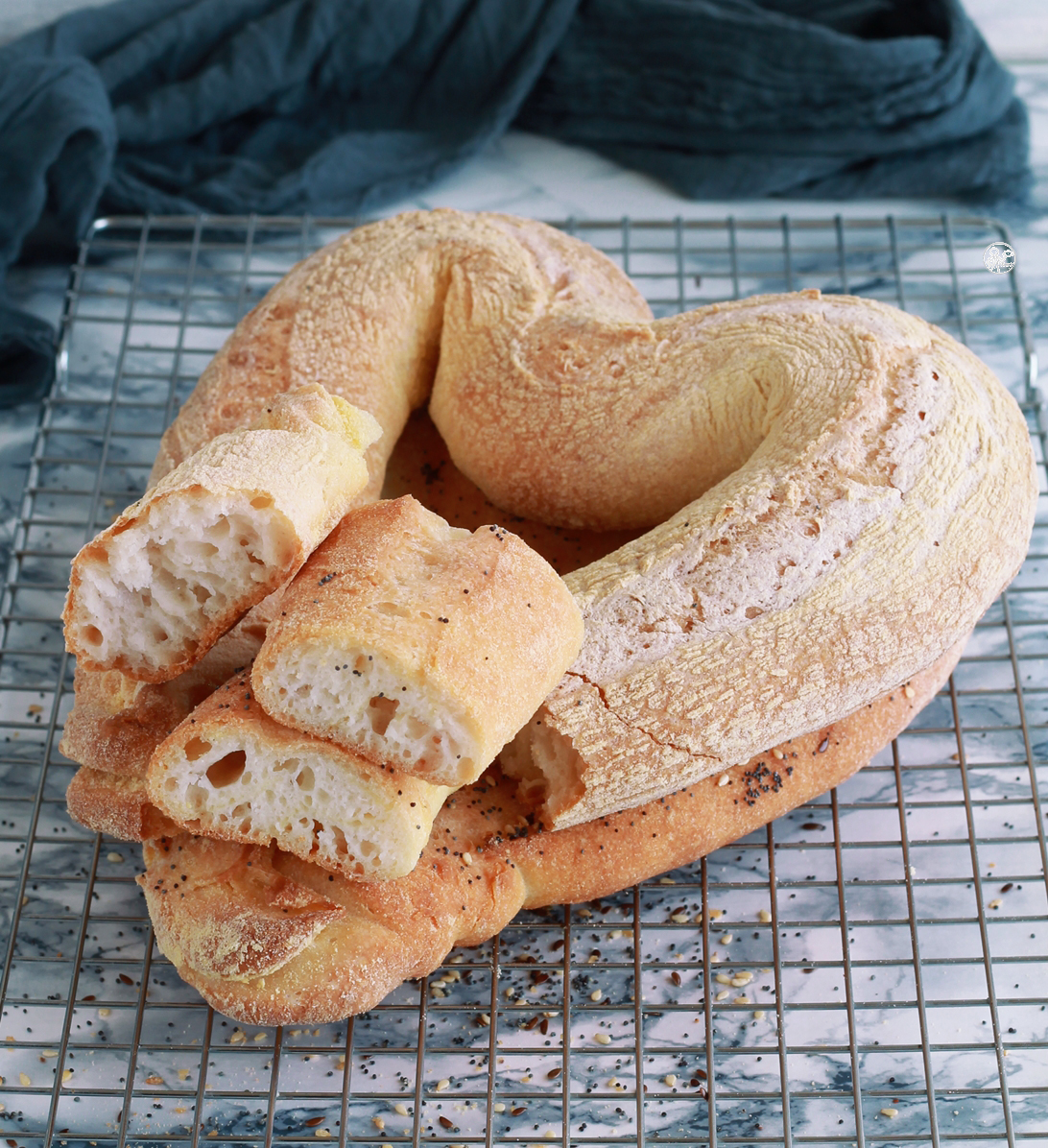 Pane cuore con tutorial - La Cassata Celiaca