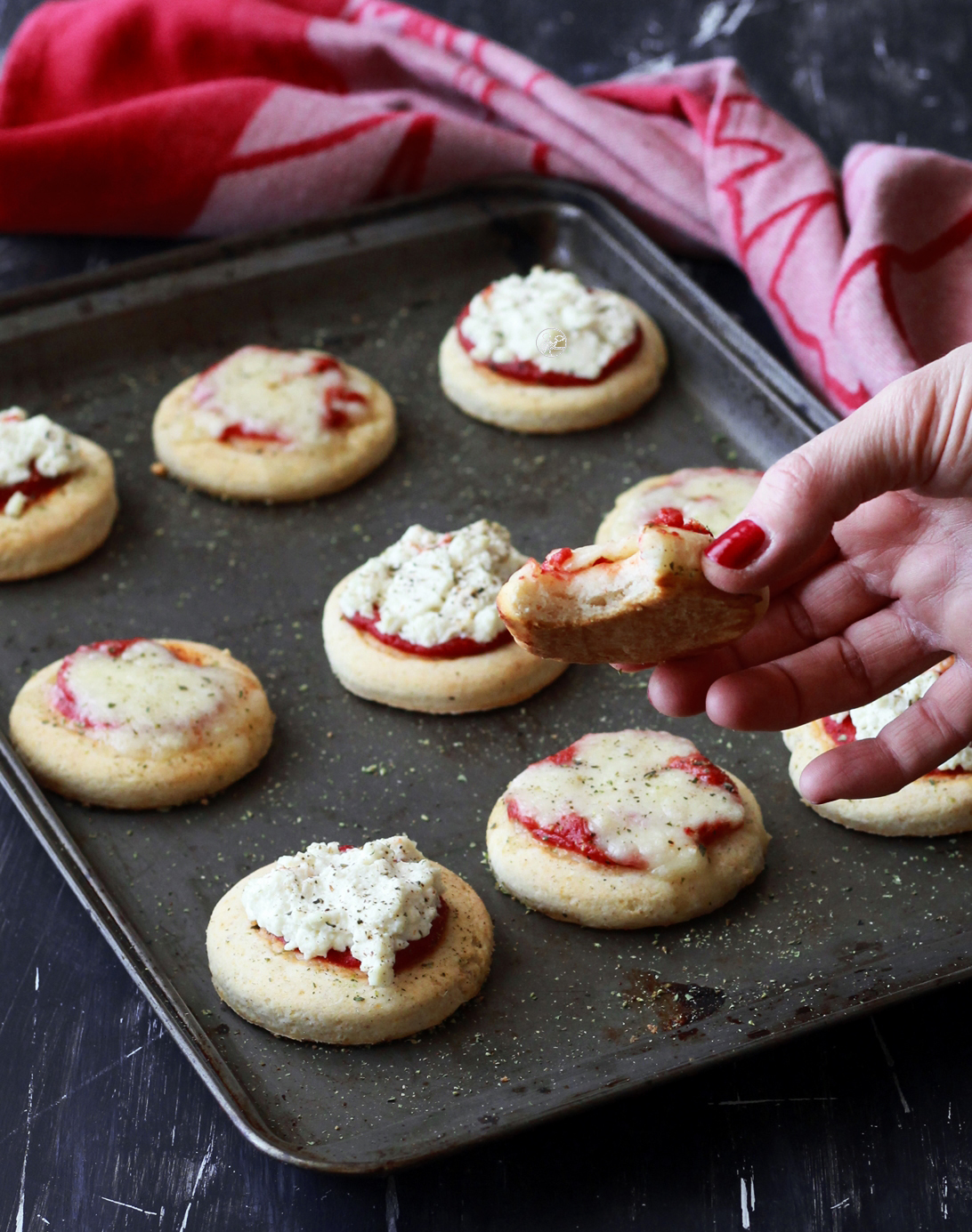 Pizzette alla ricotta senza glutine - La Cassata Celiaca