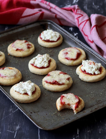 Mini pizza avec ricotta sans gluten - La Cassata Celiaca