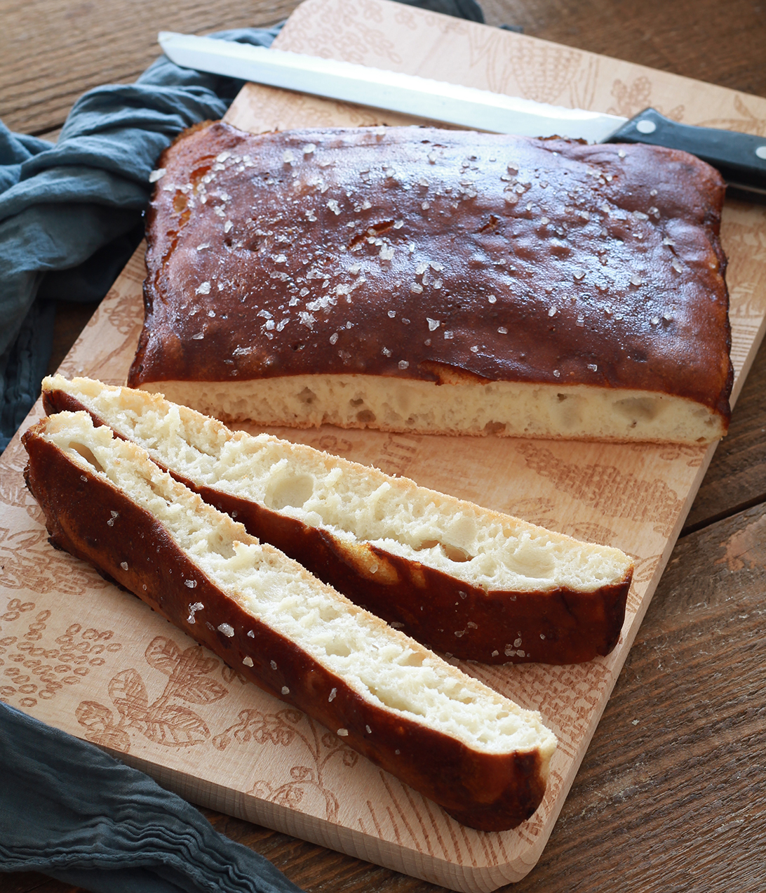 Pretzel focaccia senza glutine - La Cassata Celiaca 