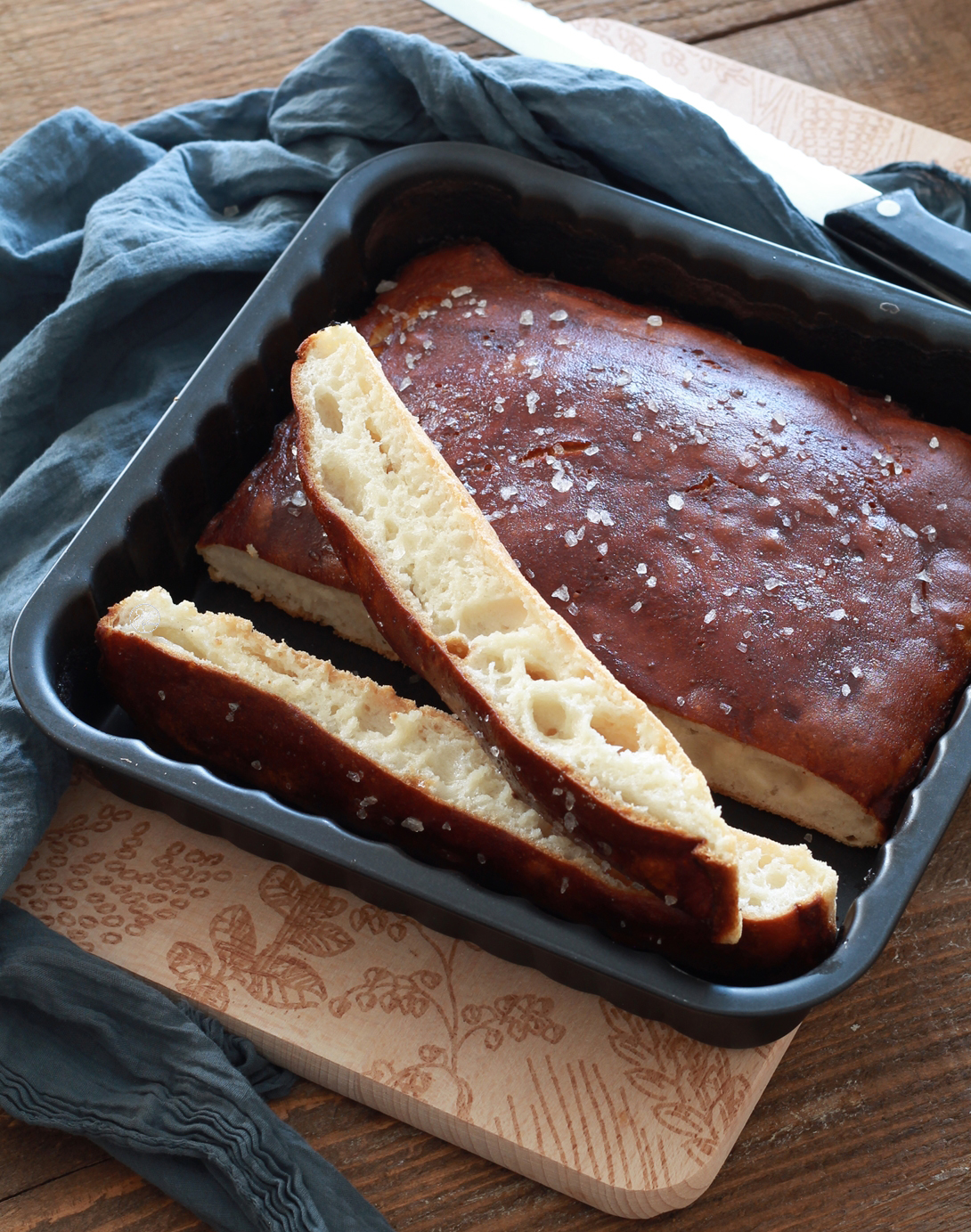 Pretzel focaccia senza glutine - La Cassata Celiaca 