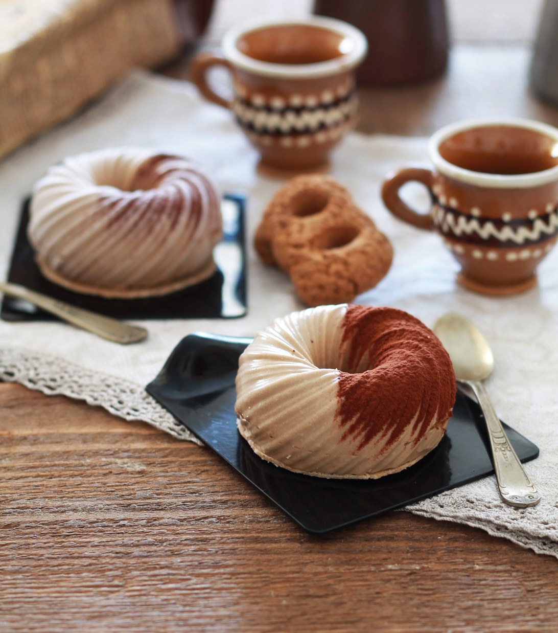 Bavarese al caffè senza glutine - La Cassata Celiaca