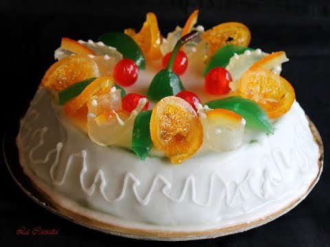 Cassata Sicilienne sans gluten en vidéo - La Cassata Celiaca