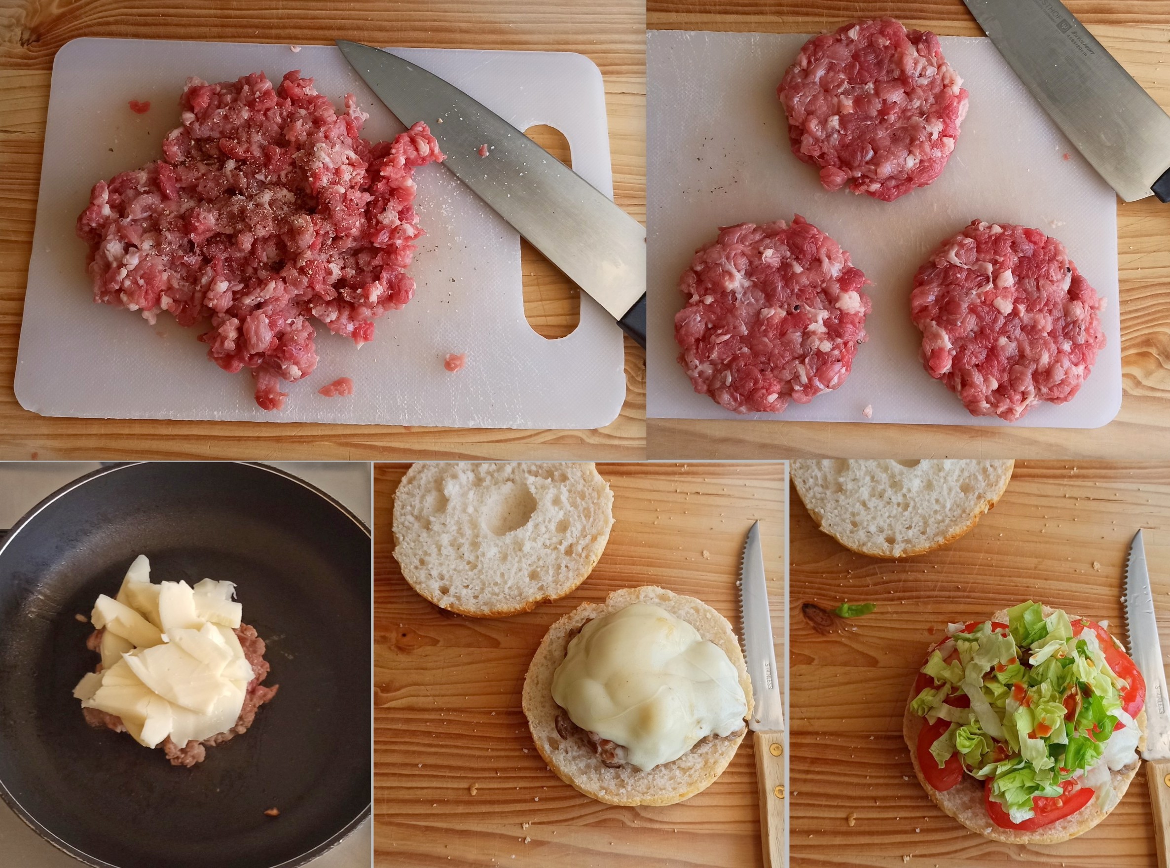 Hamburger di scottona senza glutine - La Cassata Celiaca