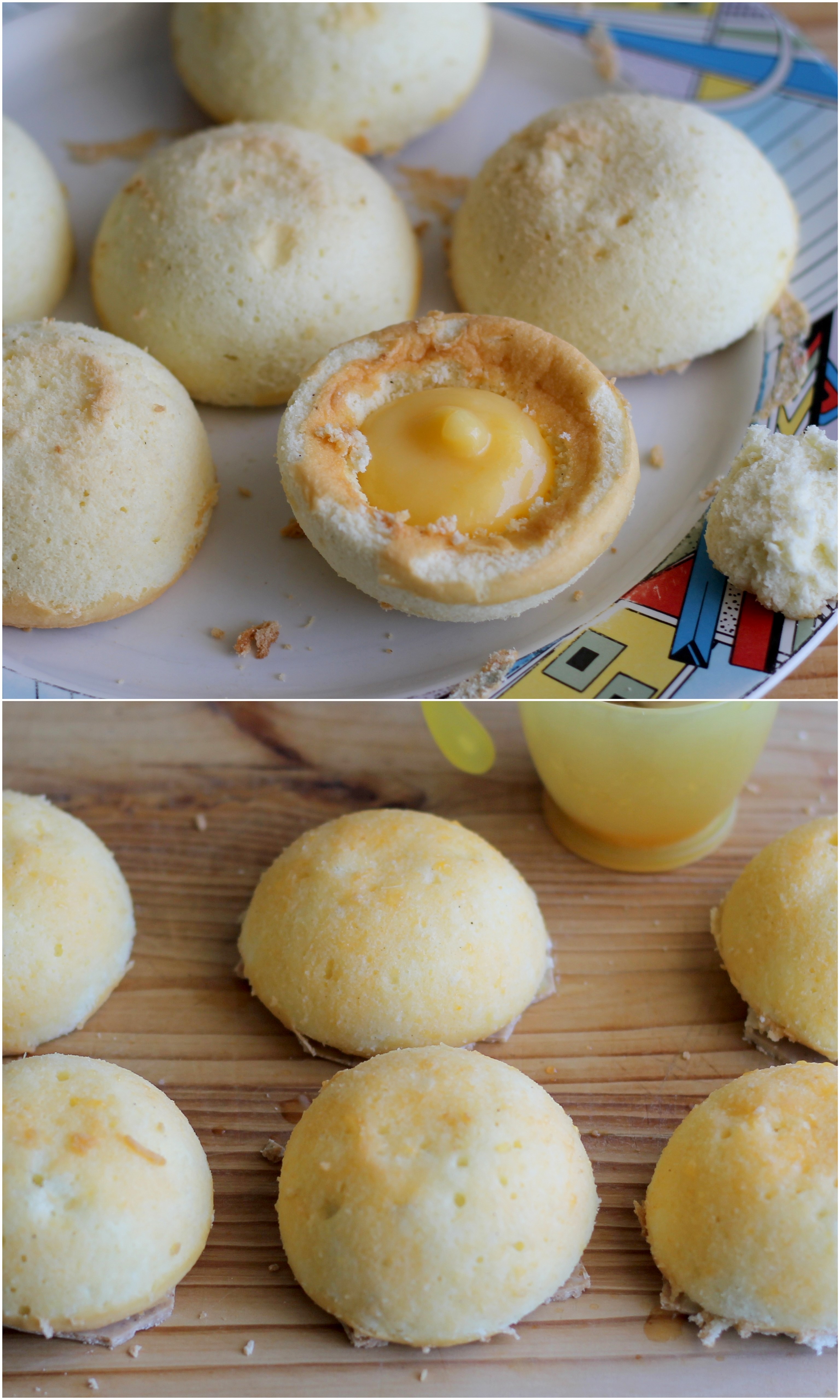 Mini cake sans gluten avec curd à la mandarine - La Cassata Celiaca