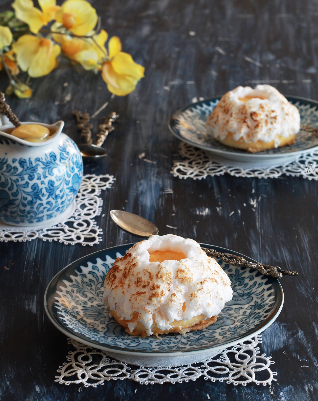 Tortine con curd al mandarino senza glutine - La Cassata Celiaca Tortine con curd al mandarino senza glutine - La Cassata Celiaca