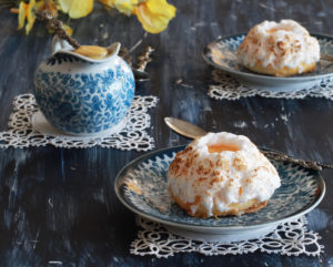 Mini cake sans gluten avec curd à la mandarine - La Cassata Celiaca