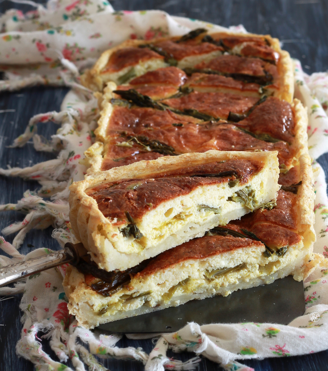 Quiche aux asperges en croûte de pommes de terre - La Cassata Celiaca Quiche aux asperges en croûte de pommes de terre - La Cassata Celiaca