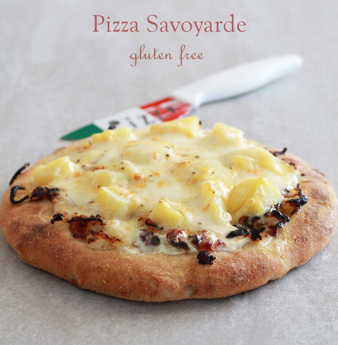 Pizza savoyarde sans gluten en vidéo - La Cassata Celiaca