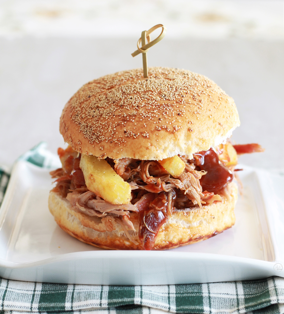 Pulled porc burger senza glutine