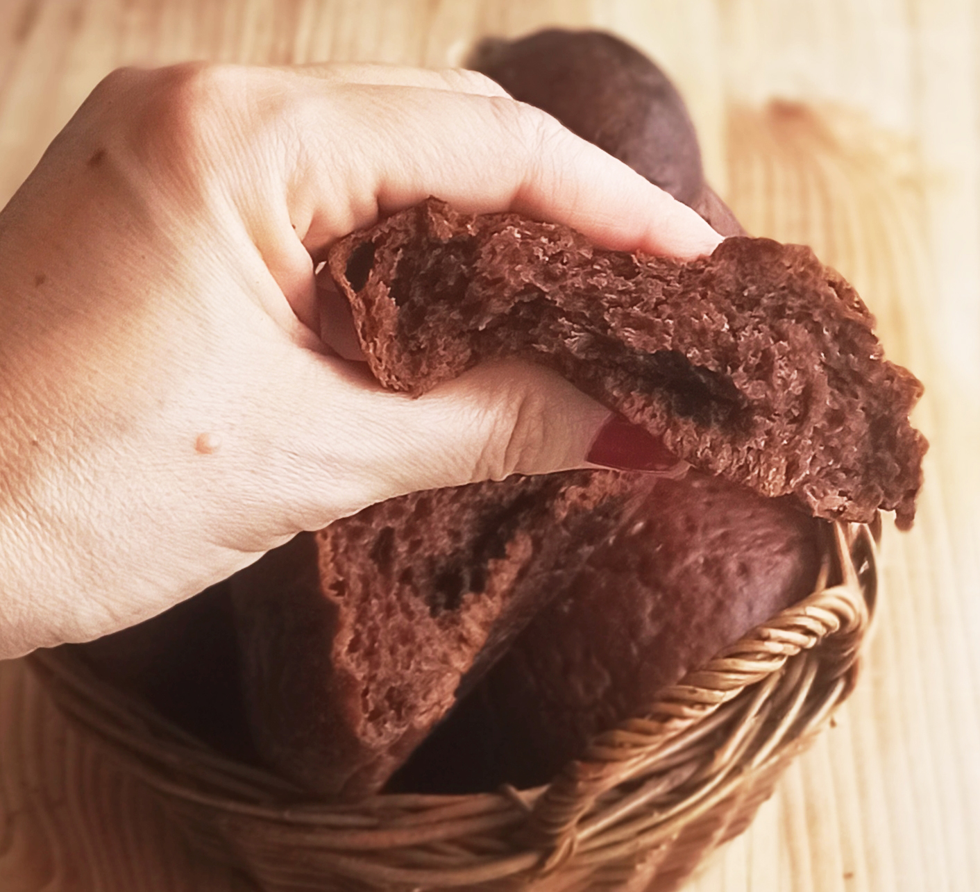 Brioche col tuppo senza glutine al cacao - La Cassata Celiaca