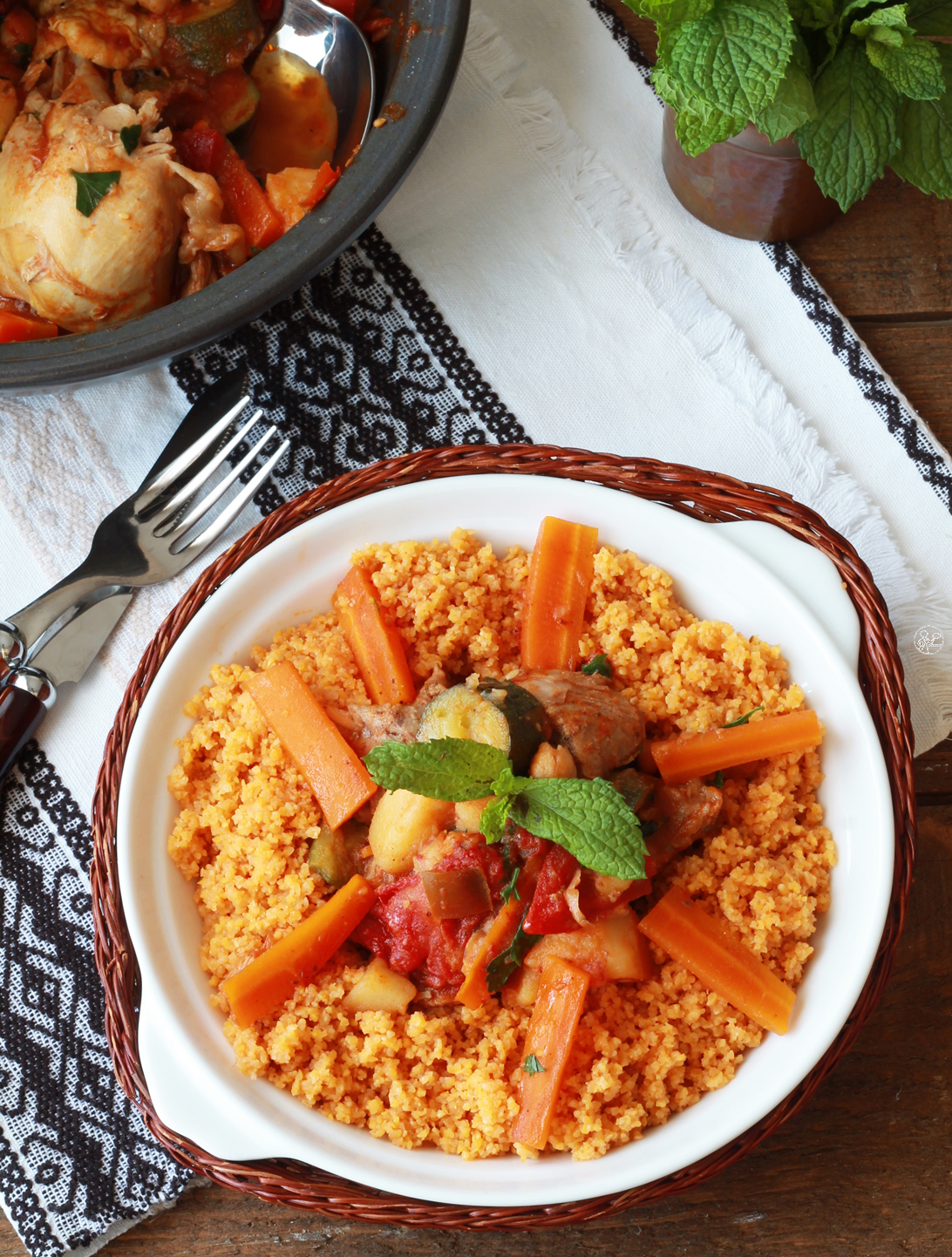 Couscous tunisino senza glutine - La Cassata Celiaca