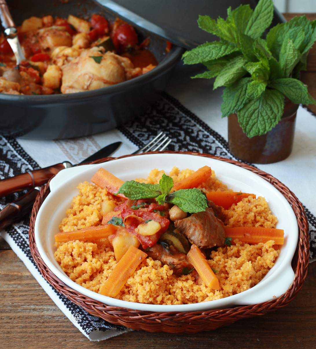 Couscous tunisien sans gluten- La Cassata Celiaca