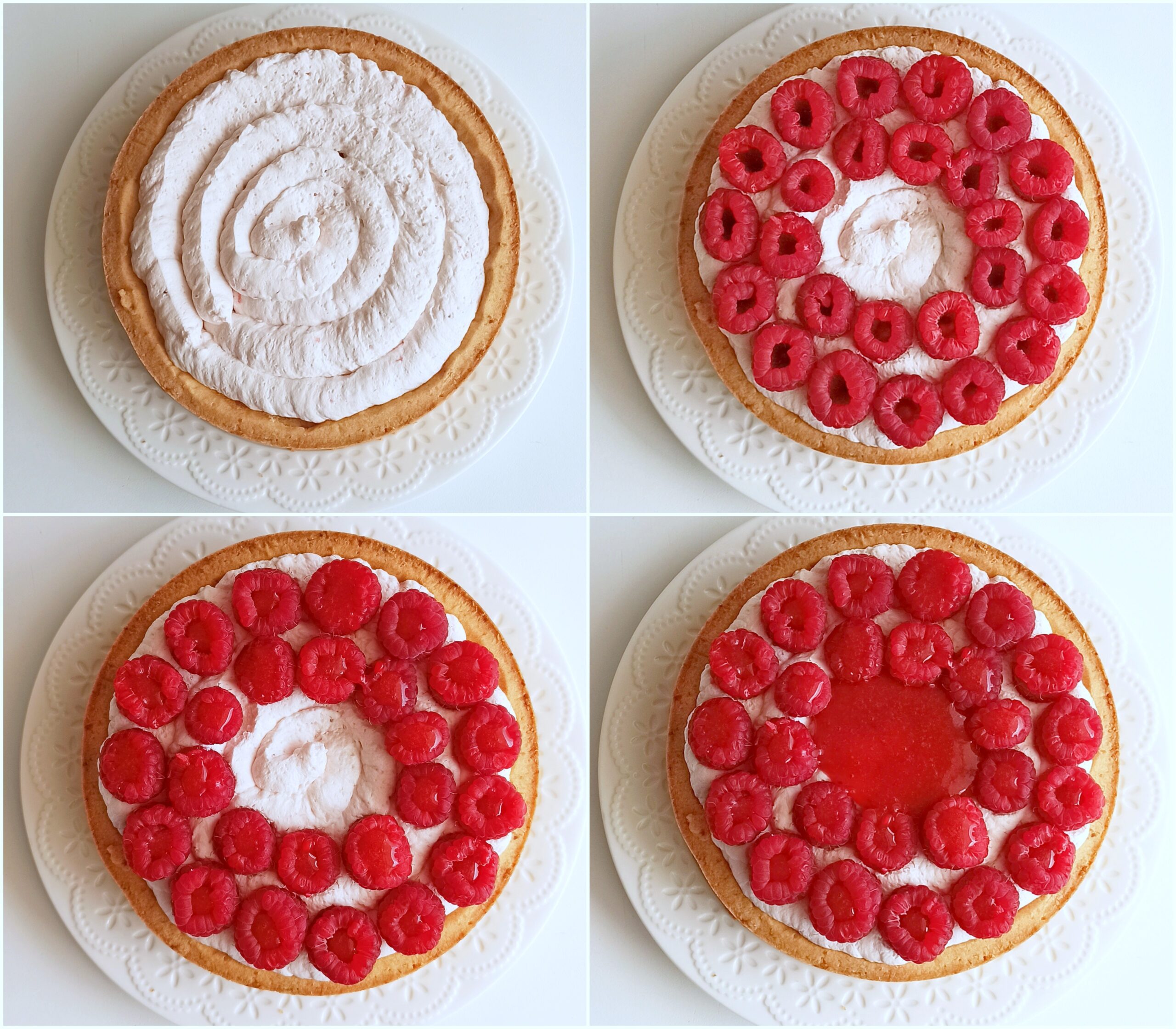 Crostata frangipane e lamponi senza glutine - La Cassata Celiaca