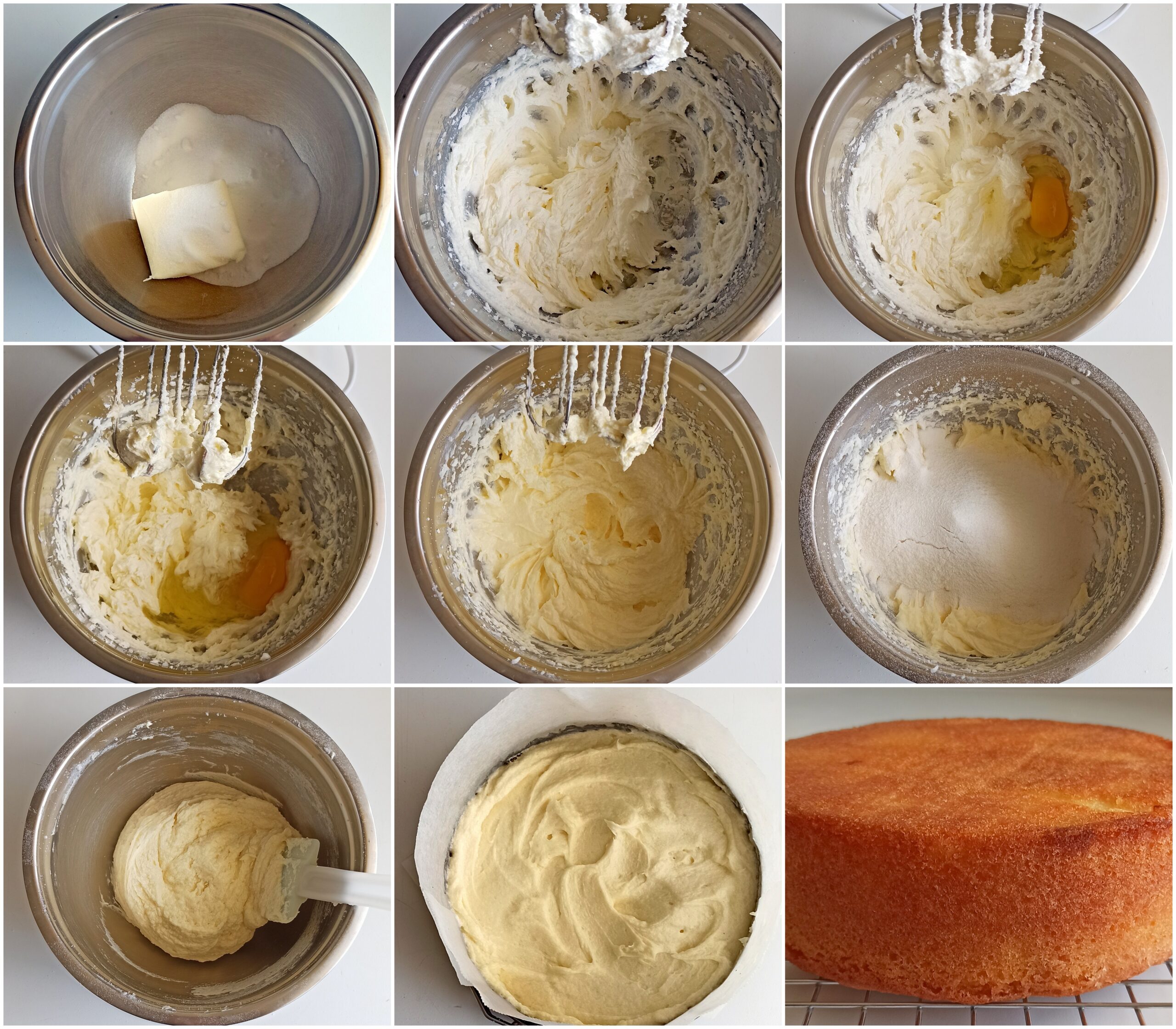 Sponge cake senza glutine con crema al burro meringata - La Cassata Celiaca