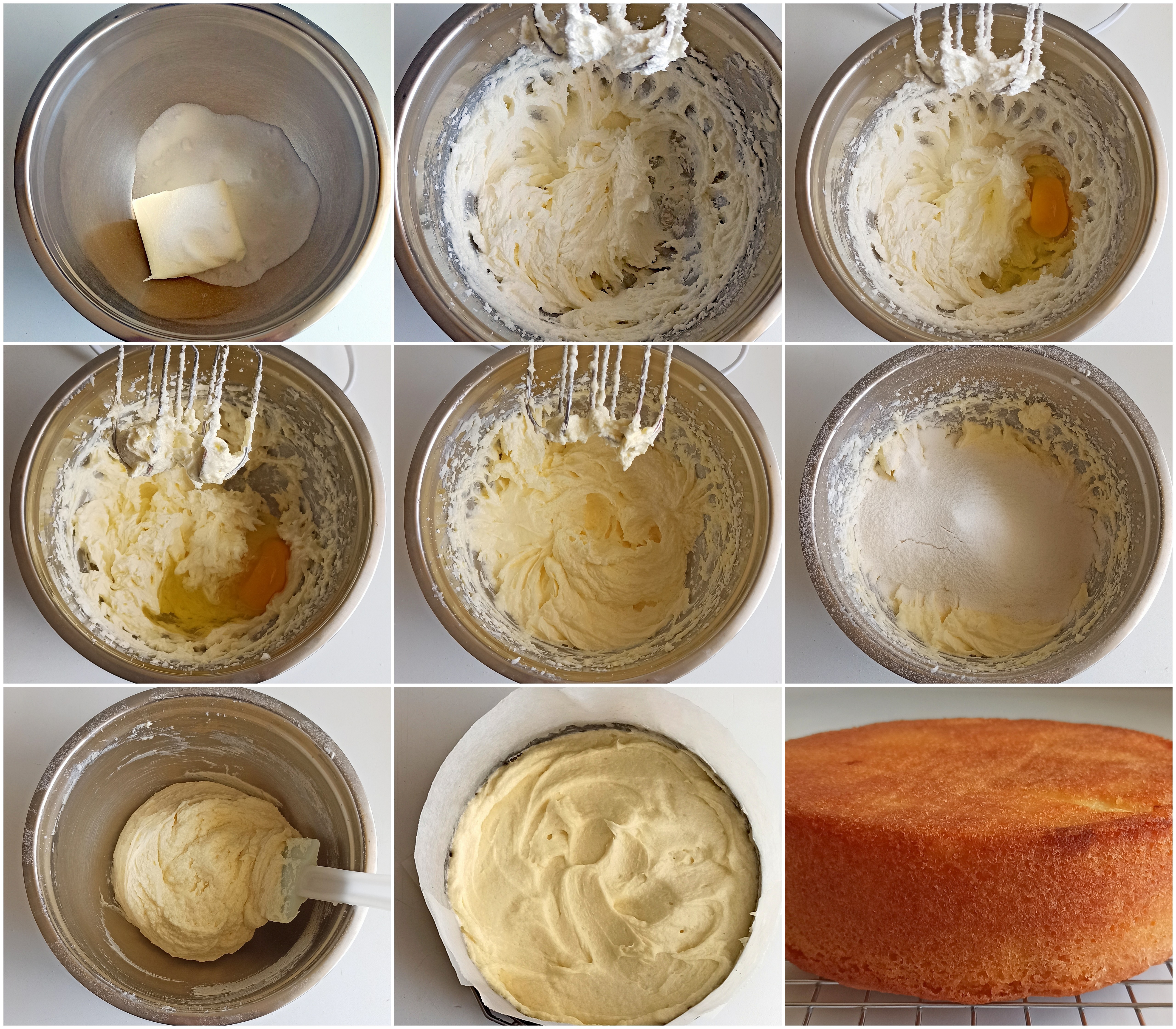Sponge cake sans gluten à la crème au beurre meringuée - La Cassata Celiaca