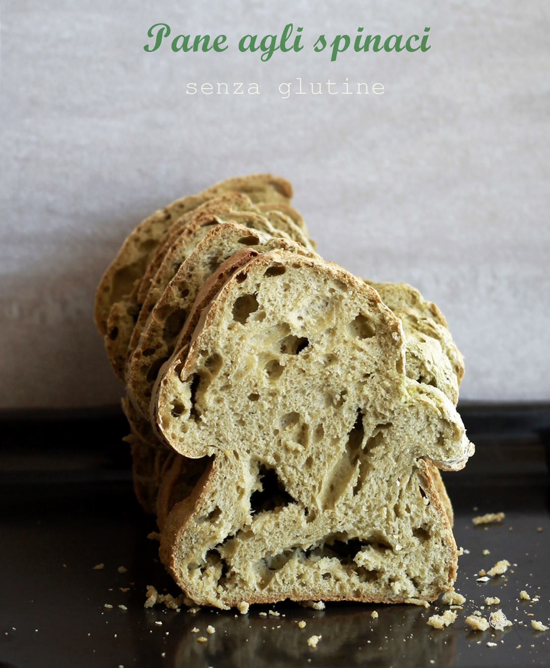 Pane agli spinaci senza glutine - La Cassata Celiaca