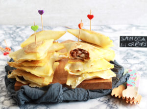 Samosa di crêpes senza glutine - La Cassata Celiaca