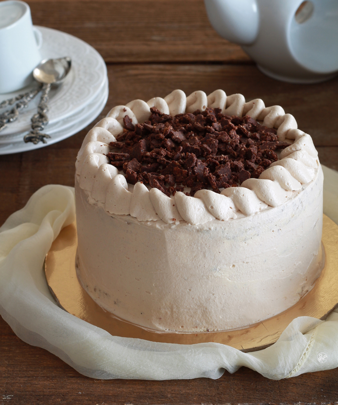 Chiffon cake al caffè e caramello senza glutine - La Cassata Celiaca