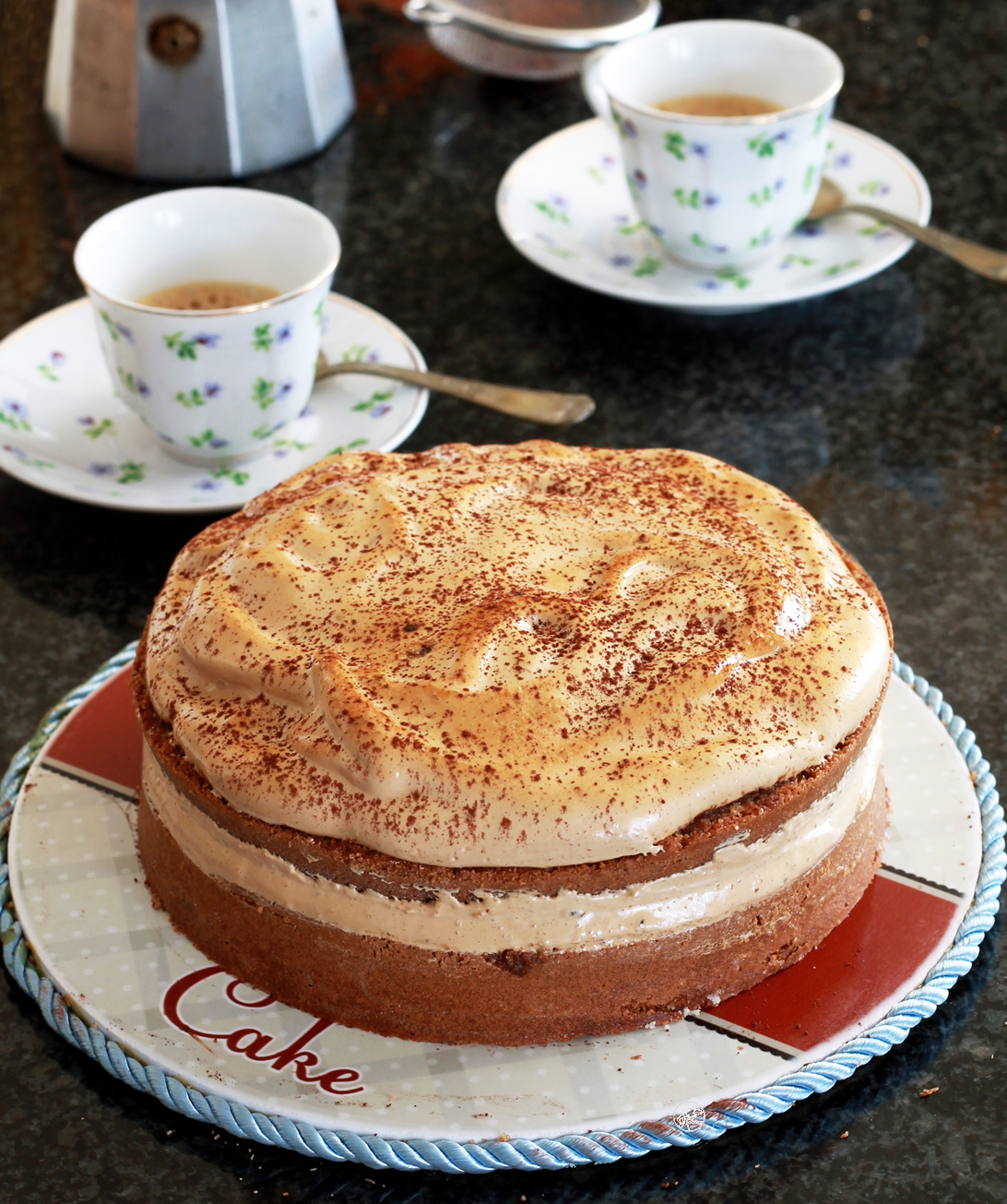 Dalgona cake sans gluten - La Cassata Celiaca