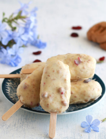 Bâtonnets glacés aux biscuits sans gluten - La Cassata Celiaca