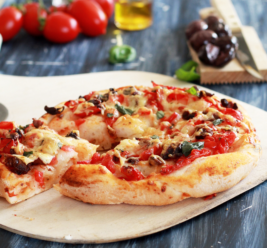 Pizza escargot sans gluten - La Cassata Celiaca