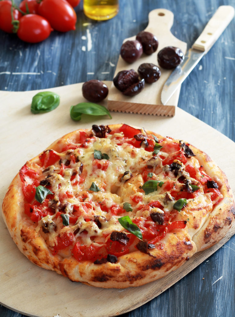 Pizza chiocciola senza glutine - La Cassata Celiaca