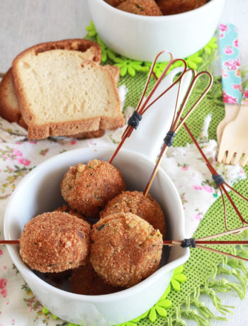 Polpettine di zucchine e patate senza glutine - La Cassata Celiaca