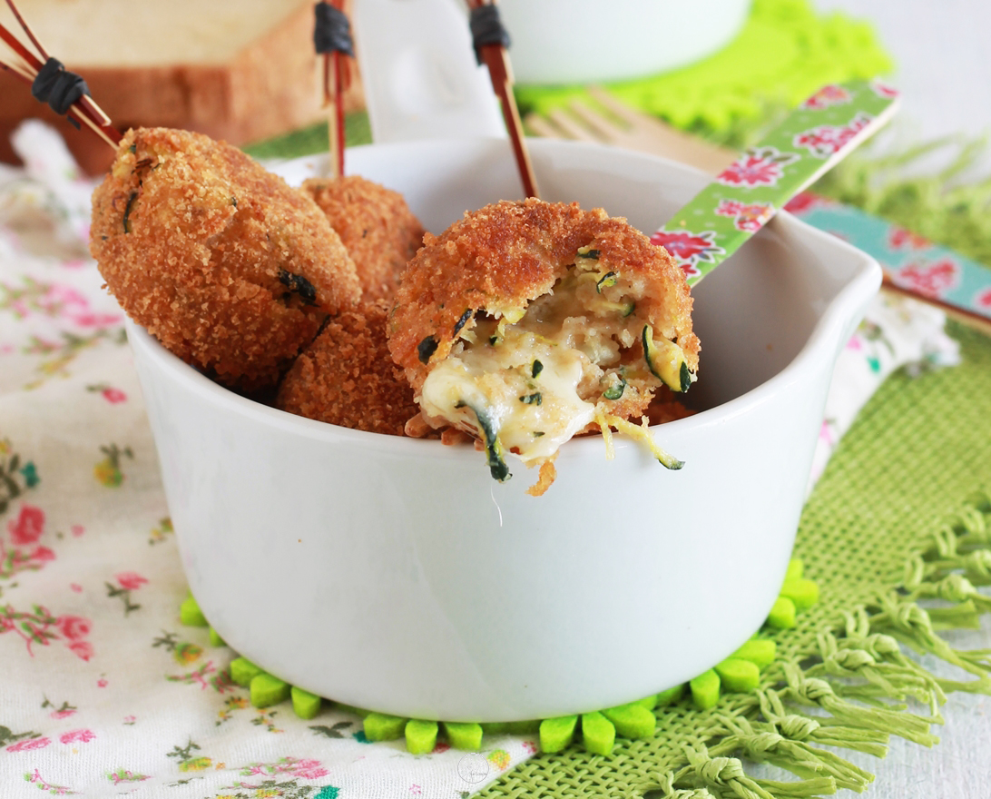 Polpettine di zucchine e patate senza glutine - La Cassata Celiaca