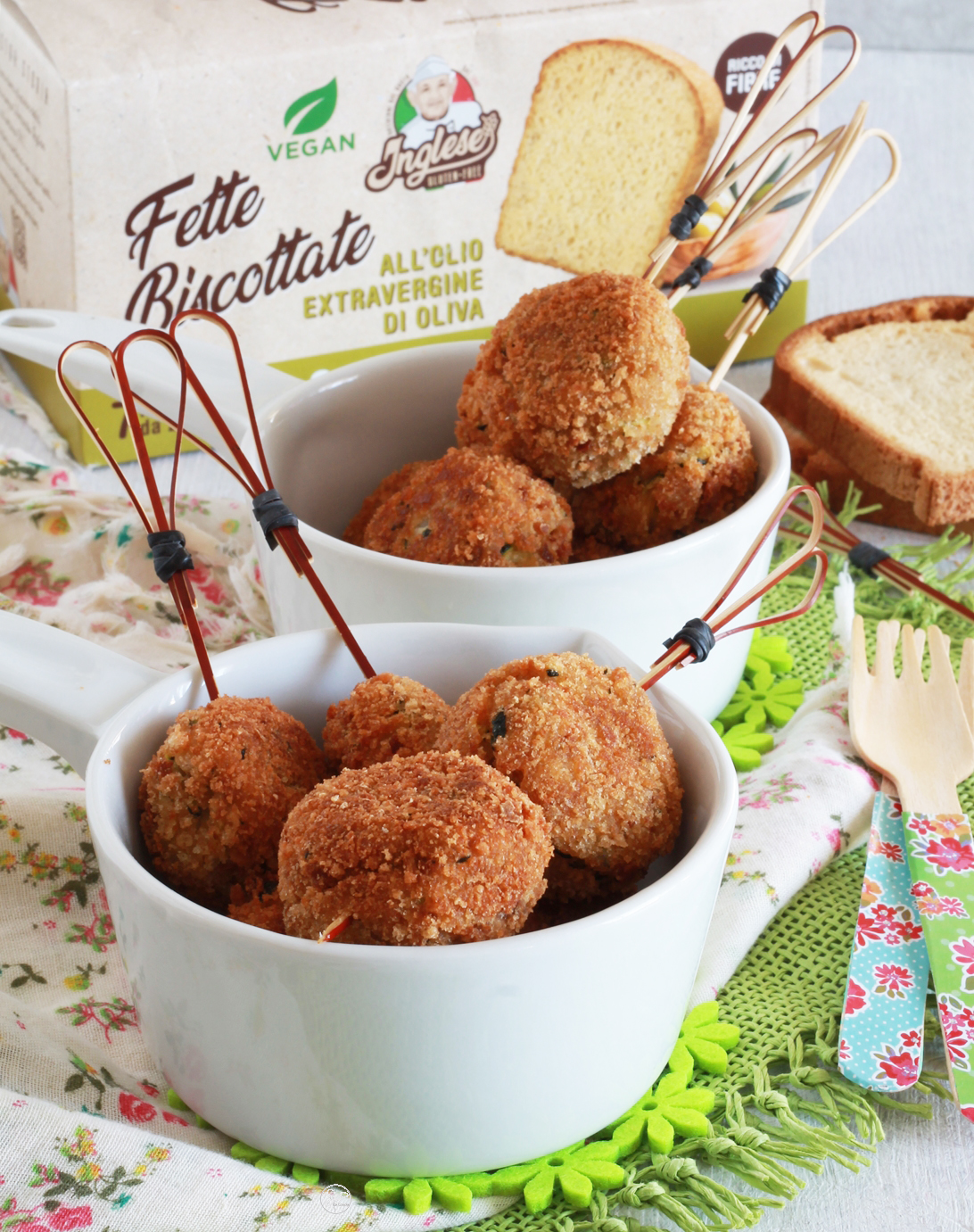 Polpettine di zucchine e patate senza glutine - La Cassata Celiaca