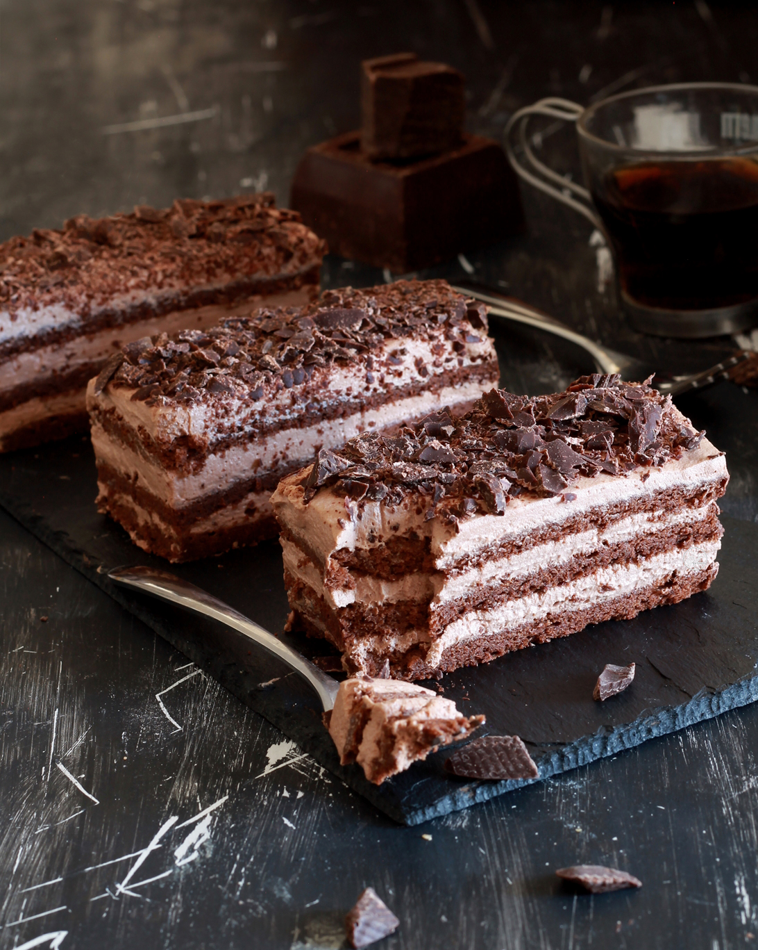 Trancetti al cioccolato senza glutine - La Cassata Celiaca