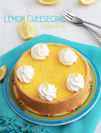 Cheesecake au citron sans gluten - La Cassata Celiaca