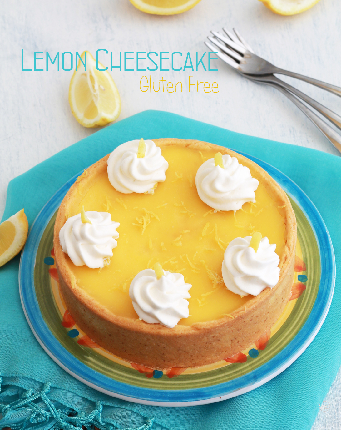 Cheesecake al limone senza glutine - La Cassata Celiaca