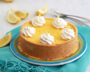 Cheesecake au citron sans gluten - La Cassata Celiaca