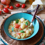 Minestra di pasta e zucchina siciliana senza glutine - La Cassata Celiaca