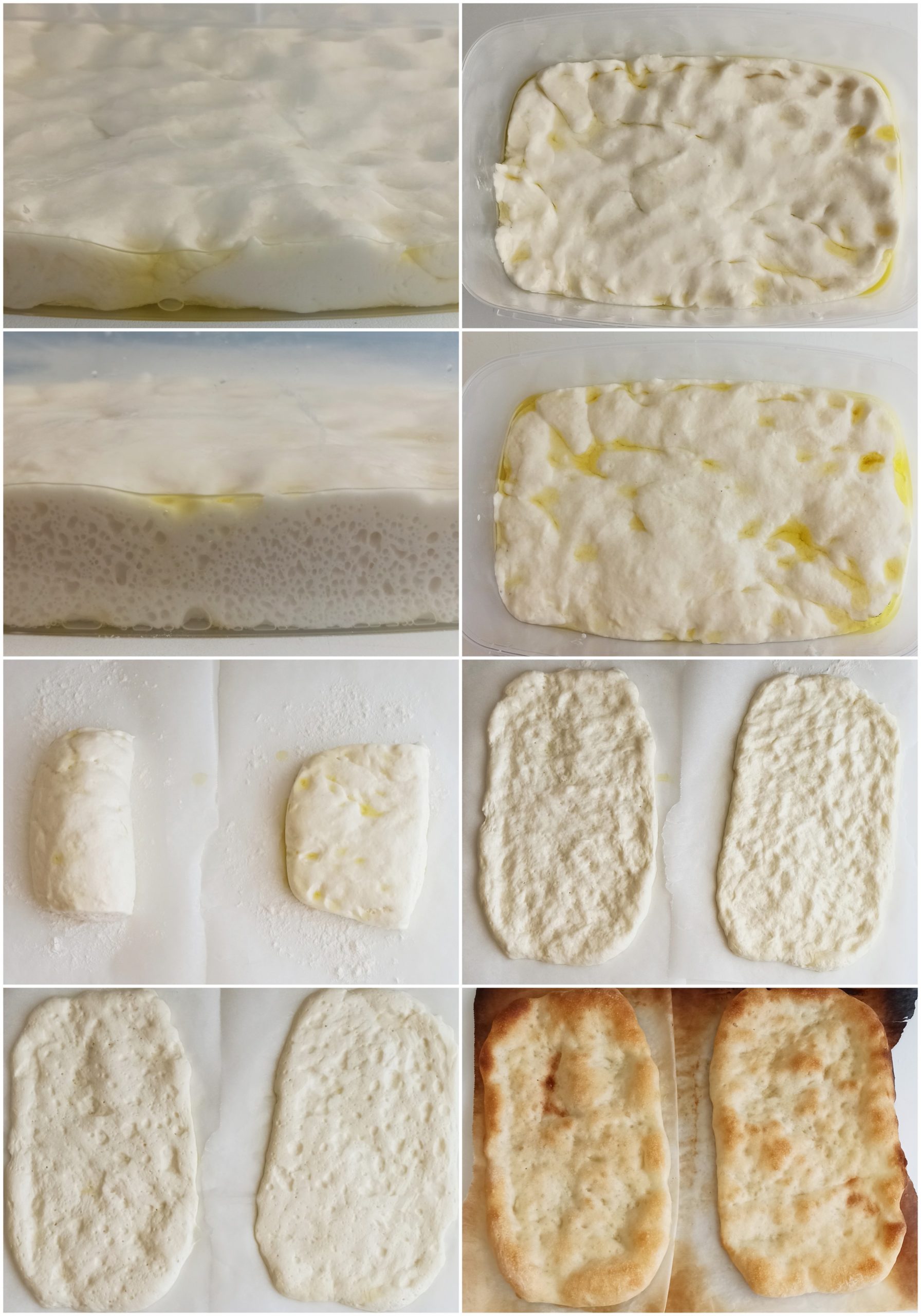 Pinsa, ou focaccia sans gluten - La Cassata Celiaca