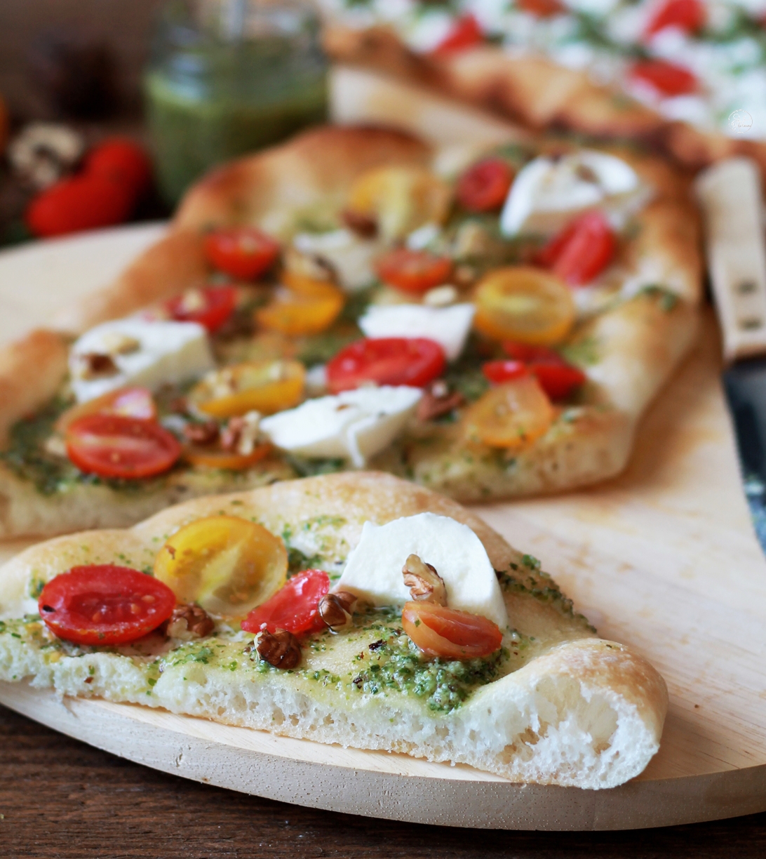 Pinsa, ou focaccia sans gluten - La Cassata Celiaca