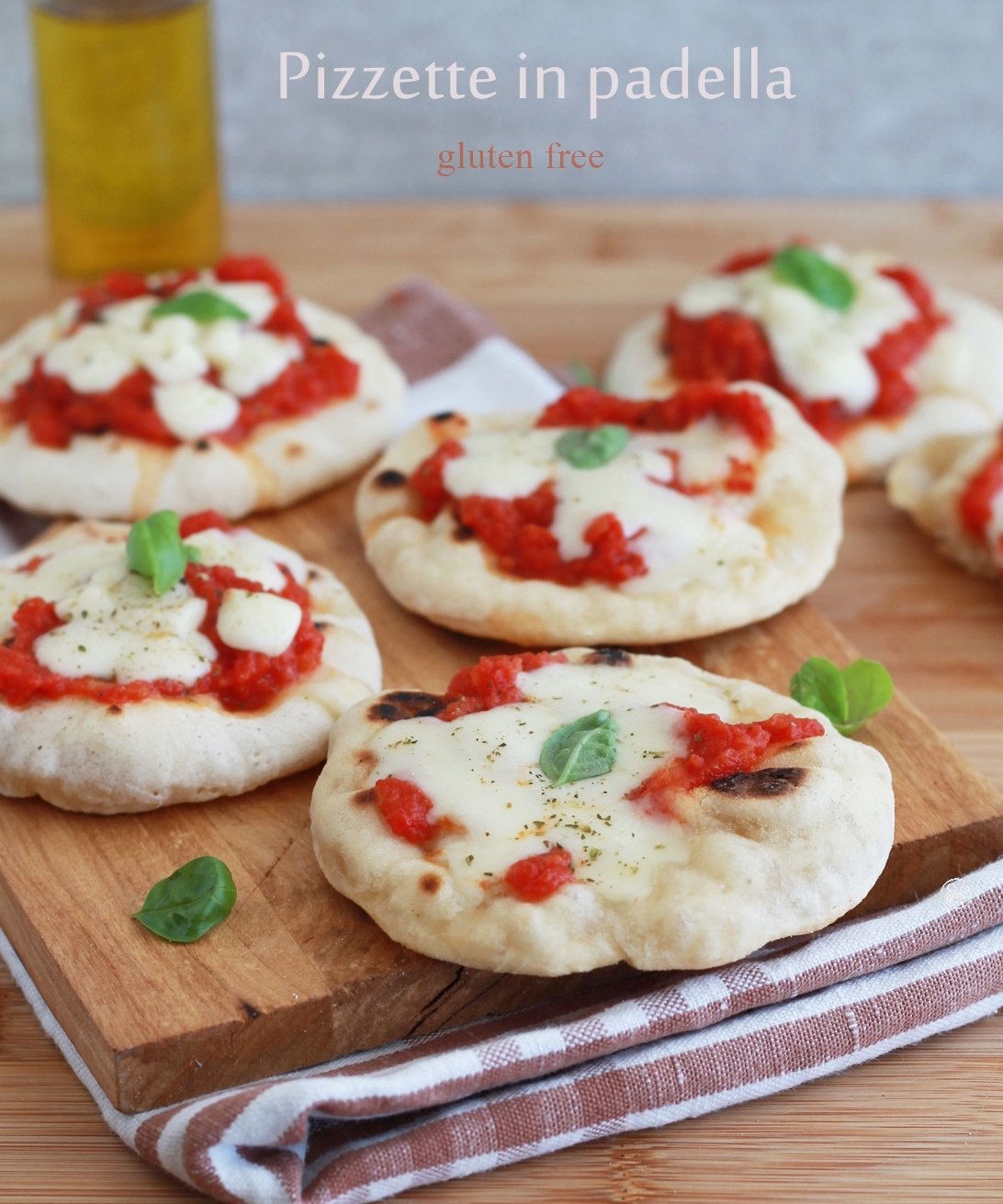 Mini pizza apéritif sans gluten, sans levure boulangère et sans four - La Cassata Celiaca