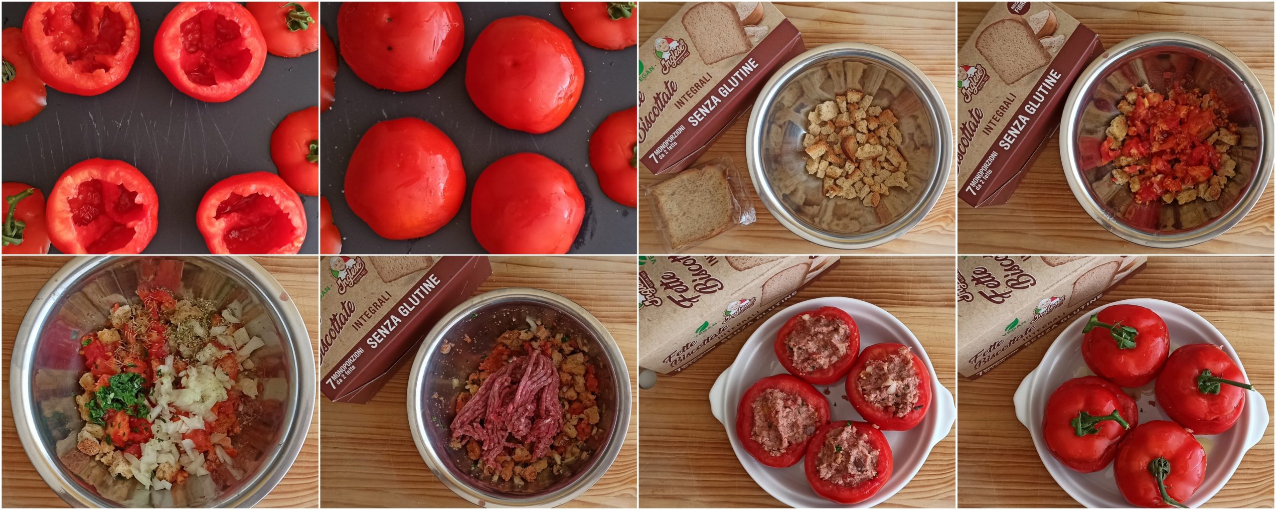 Farcis de tomates provençaux sans gluten - La Cassata Celiaca